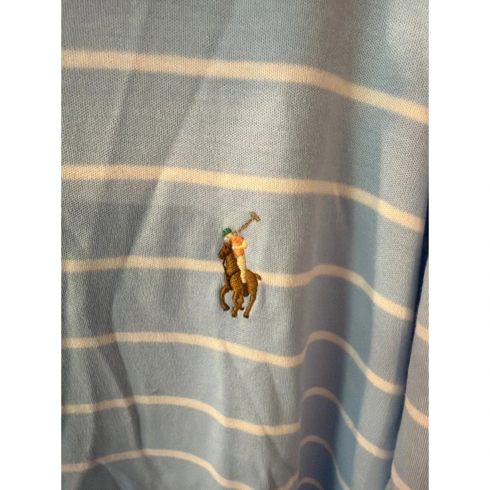 Polo Ralph Lauren Mens 2XLT Striped Polo Shirt Short Sleeve Tall